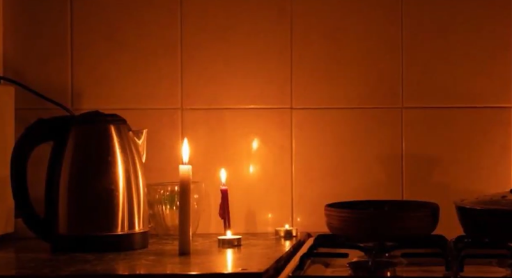Отключение света. Фото: скрин youtube