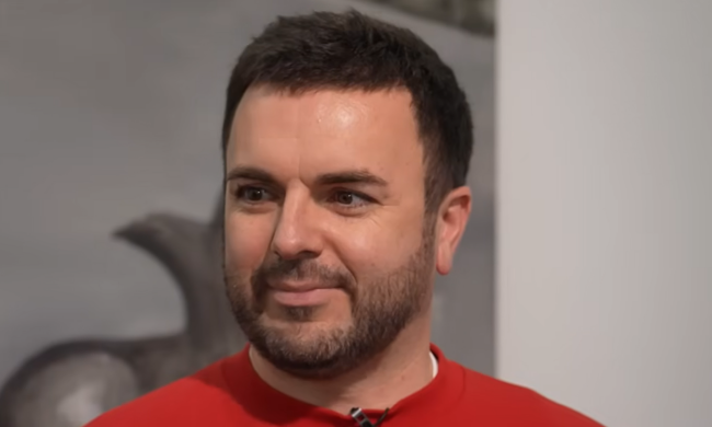 Григорій Решетник, кадр з інтерв'ю