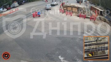 Звуження руху на проспекті Свободи у Дніпрі
