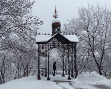 Украинцы, Киев, зима, снег, фото из соцсетей