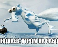 Фотожаби на снігопад у Миколаєві підірвали мережу (фото)