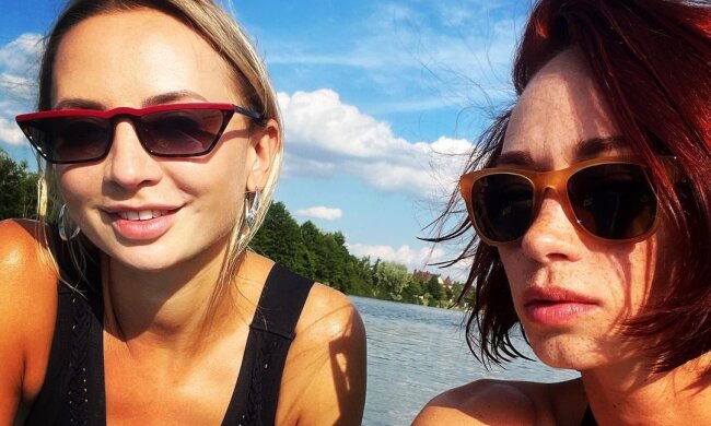 Ірина Сопонару з подругою, фото з Instagram