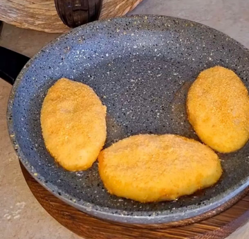 Зразы с фаршем и сыром: фото скрин рецепта