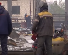 Устранение последствий ударов по энергетике. Фото: скрин youtube