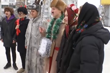 Старый Новый год, скриншот с видео