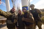 Володимир Зеленський у Херсоні, фото: Telegram