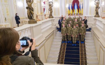 Киевский военный лицей имени Богуна, фото: instagram.com/olenazelenska_official