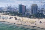 GTA VI у стилі Minecraft, скріншот: YouTube