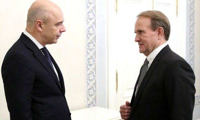 Медведчук и Путин, пресс-служба ОПЗЖ