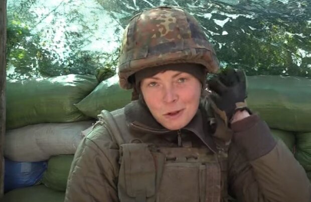 История защитницы Украины Ольги, скриншот: YouTube