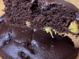 Шоколадно-апельсиновий пісний пиріг: фото скрін рецепту