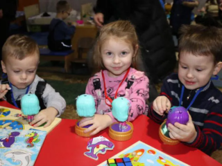 Діти в укритті. Фото: Нова українська школа