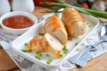 Рецепт домашних сосисок из куриного филе