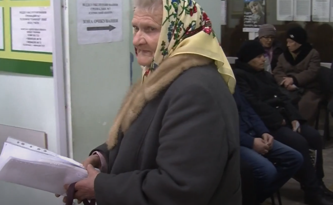 Пенсіонерка. Фото: скрін youtube