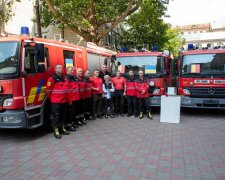 Брюссель передал Киеву три пожарных автомобиля
