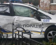 Автомобиль патрульной полиции попал в очередное ДТП, есть пострадавшие