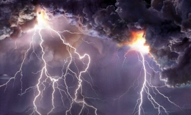 В Україні оголошено грозове попередження