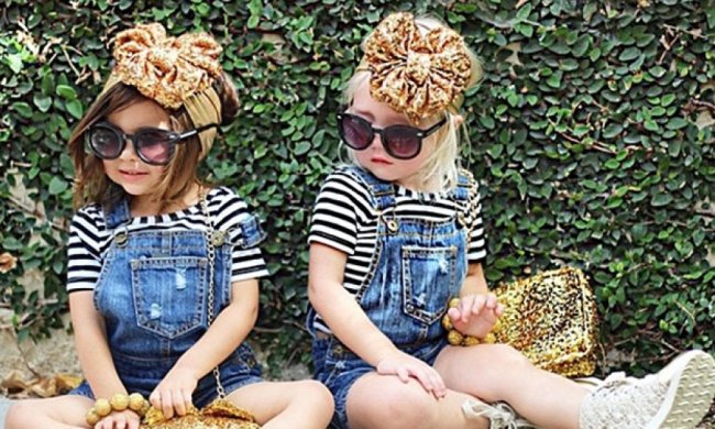 Дворічні "ікони стилю" стали зірками Instagram (фото)