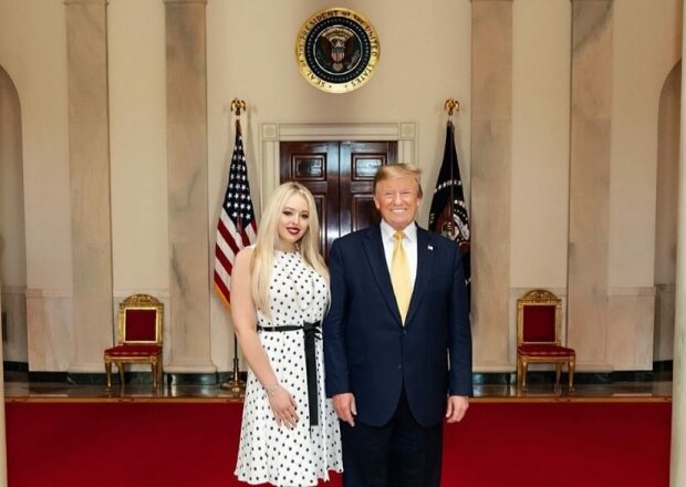 Дональд Трамп с дочерью Тиффани, фото Instagram