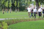 На киевской Оболони открыли новый сквер и мост, которые построили за счет мэрии Вильнюса, - Кличко