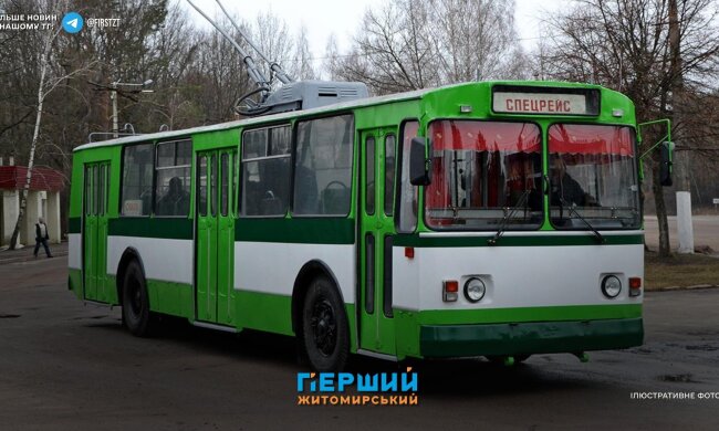 Списання старого транспорту Житомирського ТТУ
