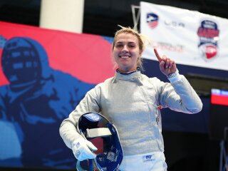 Ольга Харлан, Devin Manky, International Federation Fencing