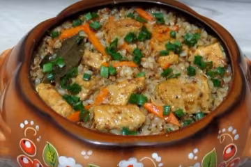 Гречка с мясом "Роскошная"