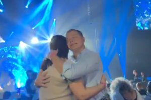 Ляшко та його дружина, скріншот з відео