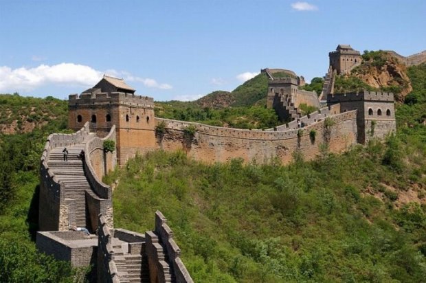 Сильный ливень смыл часть Китайской стены