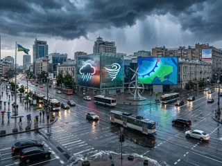 Погода в Украине 6 июля: дожди и ветер