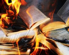  У російському таборі діти розпалили багаття з книг