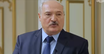 Олександр Лукашенко, фото: скріншот з відео