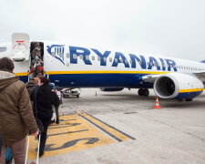 Літак авіакомпанії Ryanair