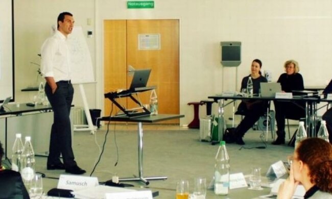 Володимир Кличко прочитав лекцію в швейцарському університеті