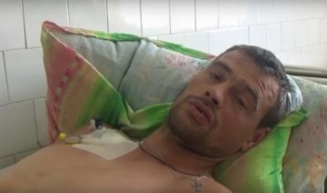 Раненый боевик попросил жену забрать его домой