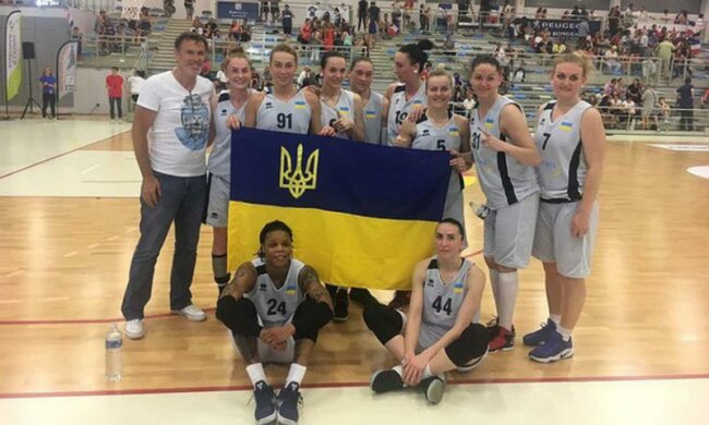 Женская баскетбольная сборная Украины впервые победила в этом году