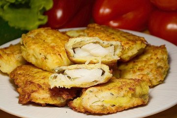 Риба в картопляній скоринці нашвидкуруч