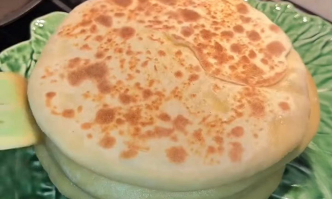 Хачапури на сковороде: фото скрин рецепта