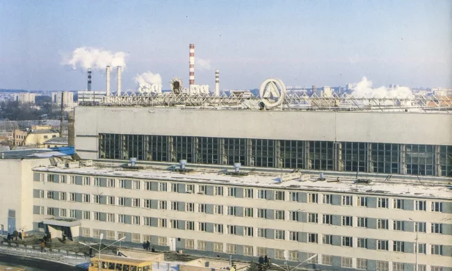 Восстановленное укрытие на территории бывшего Львовского автобусного завода