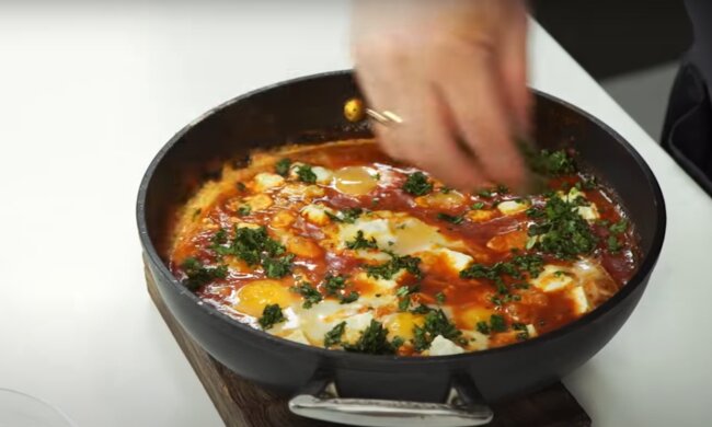 Омлет, фото: youtube