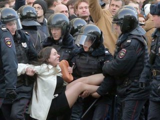 Акція протесту у Росії
