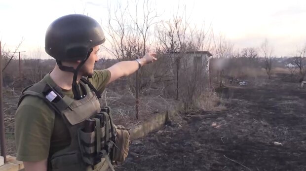 Обстріли на Донбасі, скріншот: Facebook / ООС