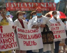 протест лікарів, фото: PavlovskyNews