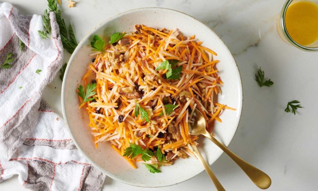 Корисний рецепт салату з солодкою морквою