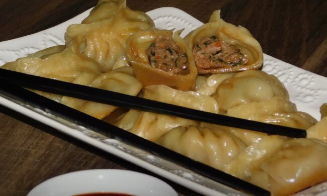 Китайские пельмени. Фото: Youtube