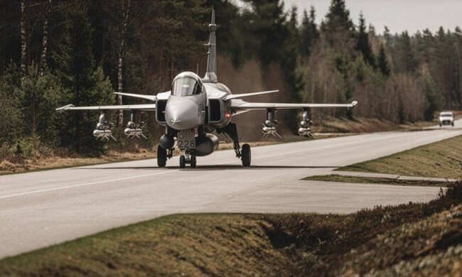 Шведський винищувач Gripen