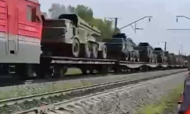 рф привезла нову партію зброї. Фото: Telegram