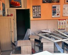 Последствия обстрела в Одессе, фото из соцсетей