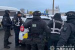 Задержание полицейских с фейковым драгером. Фото: Национальная полиция