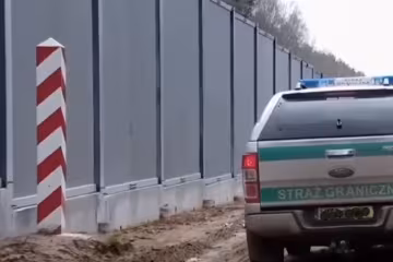 Польско-белорусская граница. Фото: скриншот YouTube